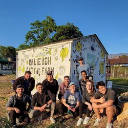 This week, to commemorate Earth Day, the Raleigh squad went to Wine + Weeds at Raleigh City Farm 🍷🌱
Team members from Costa Mesa picked up many bags of trash while enjoying bagels 🥯 and donuts 🍩
